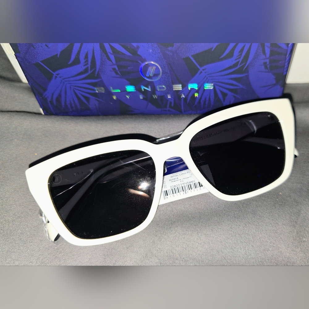 White and Black Sunglasses